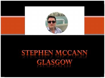 Stephen Mc Cann