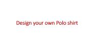 Design your own polo shirt
