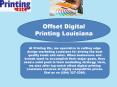 Offset Digital Printing Louisiana PowerPoint PPT Presentation