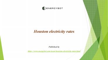 Houston electricity rates