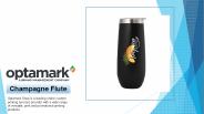 Customize Your Champagne Flute in USA - Optamark
