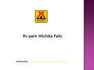 Rv park Wichita Falls