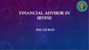 Financial Advisor in Irvine