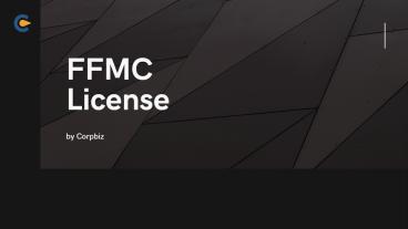 FFMC License