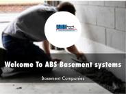 ABS Basement systems Presentation
