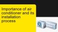 Importance of air conditioner and its installation process PowerPoint PPT Presentation
