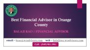 Best Financial Advisor in Orange County