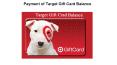 Payment of Target Gift Card Balance PowerPoint PPT Presentation