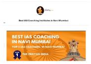 Top IAS coaching Institute in navi Mumbai