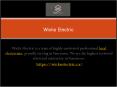 Wicks Electric - Local Electrician Vancouver PowerPoint PPT Presentation