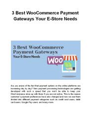 3 Best WooCommerce Payment Gateways Your E-Store Needs