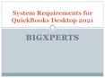 System Requirements for QuickBooks Desktop 2021 PowerPoint PPT Presentation
