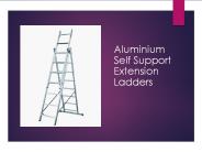 Aluminium Self Support Extension Ladders