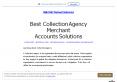 Best Collection Agency Merchant Accounts Solutions PowerPoint PPT Presentation