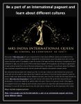 Be a part of an International pageant and learn about different cultures PowerPoint PPT Presentation