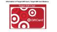 Information of Target Gift Card | Target Gift Card Balance