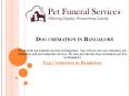 Dog cremation in Bangalore PowerPoint PPT Presentation