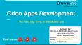 Odoo Apps Development : Next big Thing in mobile Era PowerPoint PPT Presentation