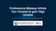 Building Career As A Makeup Professional