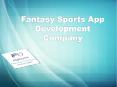 Fantasy Sports app Development Company PowerPoint PPT Presentation