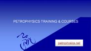 Best Petropbysics Training & Courses