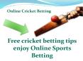 Cricket betting tips getting the most out of Unibet’s cricket betting markets (1) PowerPoint PPT Presentation