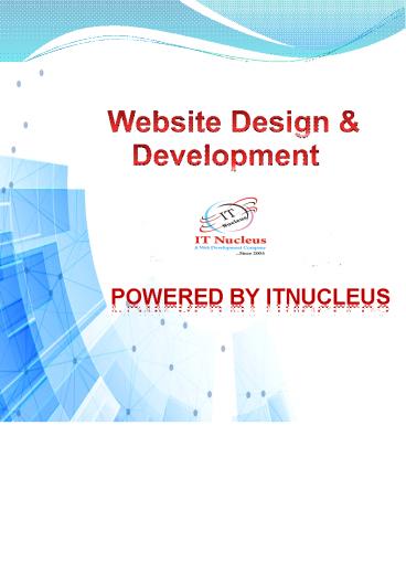 Website Designing Company in Delhi | Website Design Company in India | IT Nucleus