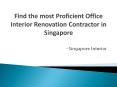 Office Interior Renovation Contractor PowerPoint PPT Presentation