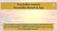 Seychelles sunsets by Savoy Resort & Spa