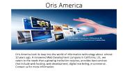 Best Web Design Company in California | Oris America