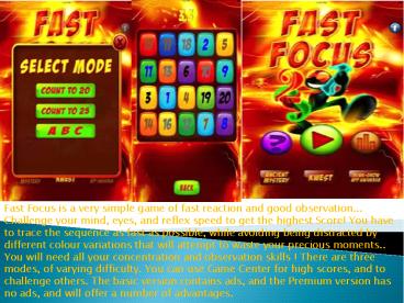 Mind game on Play store