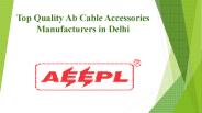 Top Quality Ab Cable Accessories Manufacturers