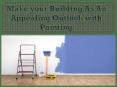 Make your Building As An Appealing Outlook with Painting PowerPoint PPT Presentation