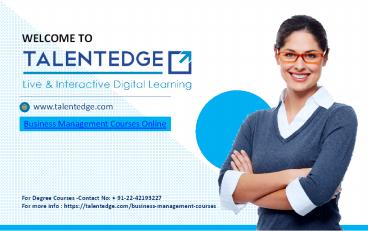 Business Management Degree