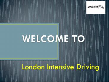 7 day intensive driving course