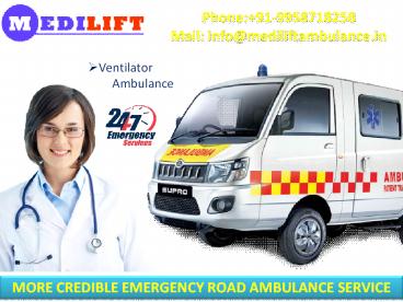 Top and Demanding Ambulance Service in Boring Road and Anishabad Patna