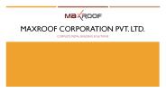 Metal Building Accessories and Solutions in India