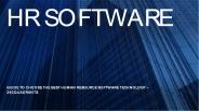 Best HR Software - 360quadrants
