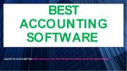 Best Accounting software - 360quadrants