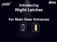 Ozone night latch door lock