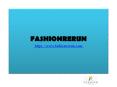 fashionrerun (1) PowerPoint PPT Presentation