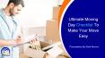 Ultimate Moving Day Checklist To Make Your Move Easy PowerPoint PPT Presentation