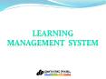 Learning Management System PowerPoint PPT Presentation