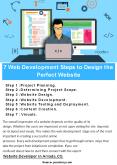 7 Web Development Steps to Design the Perfect Website PowerPoint PPT Presentation