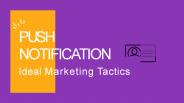 Why Ideal Push Notification Tactics?
