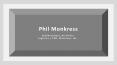 Phil Monkress - Possesses Exceptional Organizational Skills PowerPoint PPT Presentation