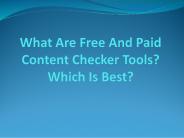 Free and Paid Plagiarism Checker Tools