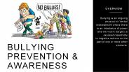 BULLYING PREVENTION & AWARENESS