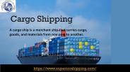 Cargo Shipping PowerPoint PPT Presentation