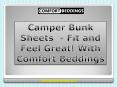 Camper Bunk Sheets - Fit and Feel Great! With Comfort Beddings (1) PowerPoint PPT Presentation